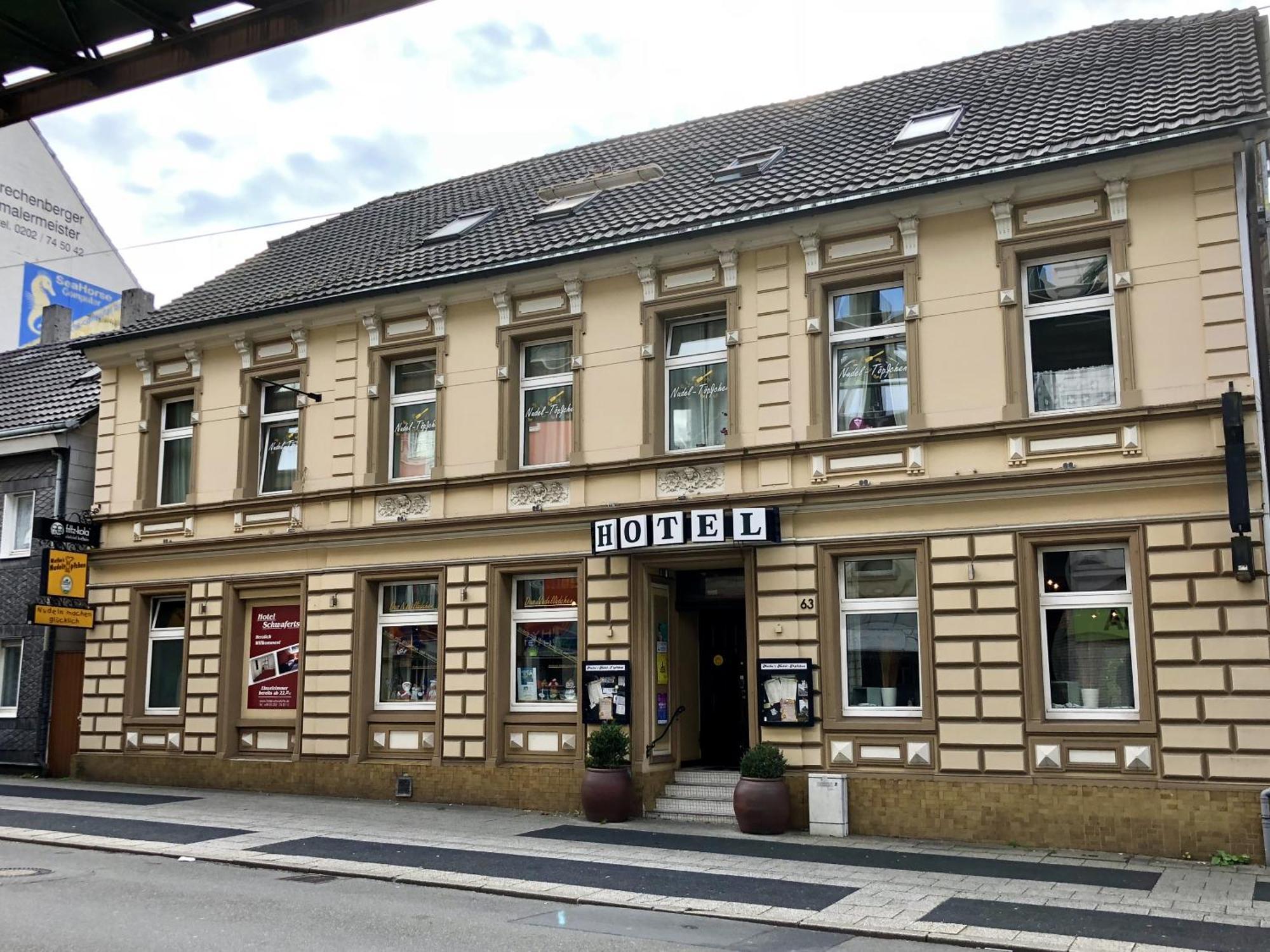Hotel Schwaferts Wuppertal Eksteriør bilde